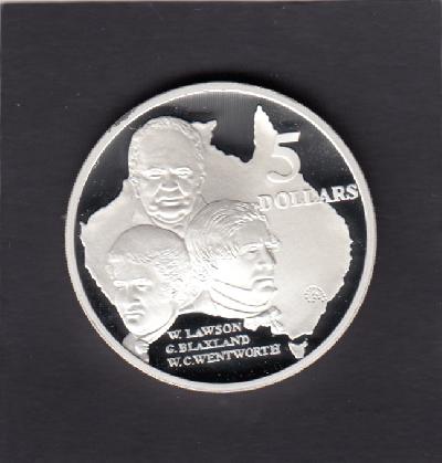 Beschrijving: 5 Dollars  LAWSON-BLAYLAND-WENTWORTH